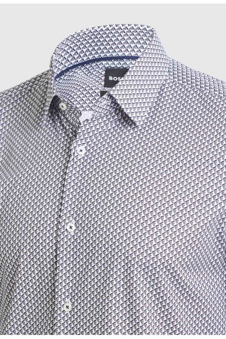 CAMISA REGULAR FIT CON CUELLO ABOTONADO CAMISA REGULAR FIT HOMBRE