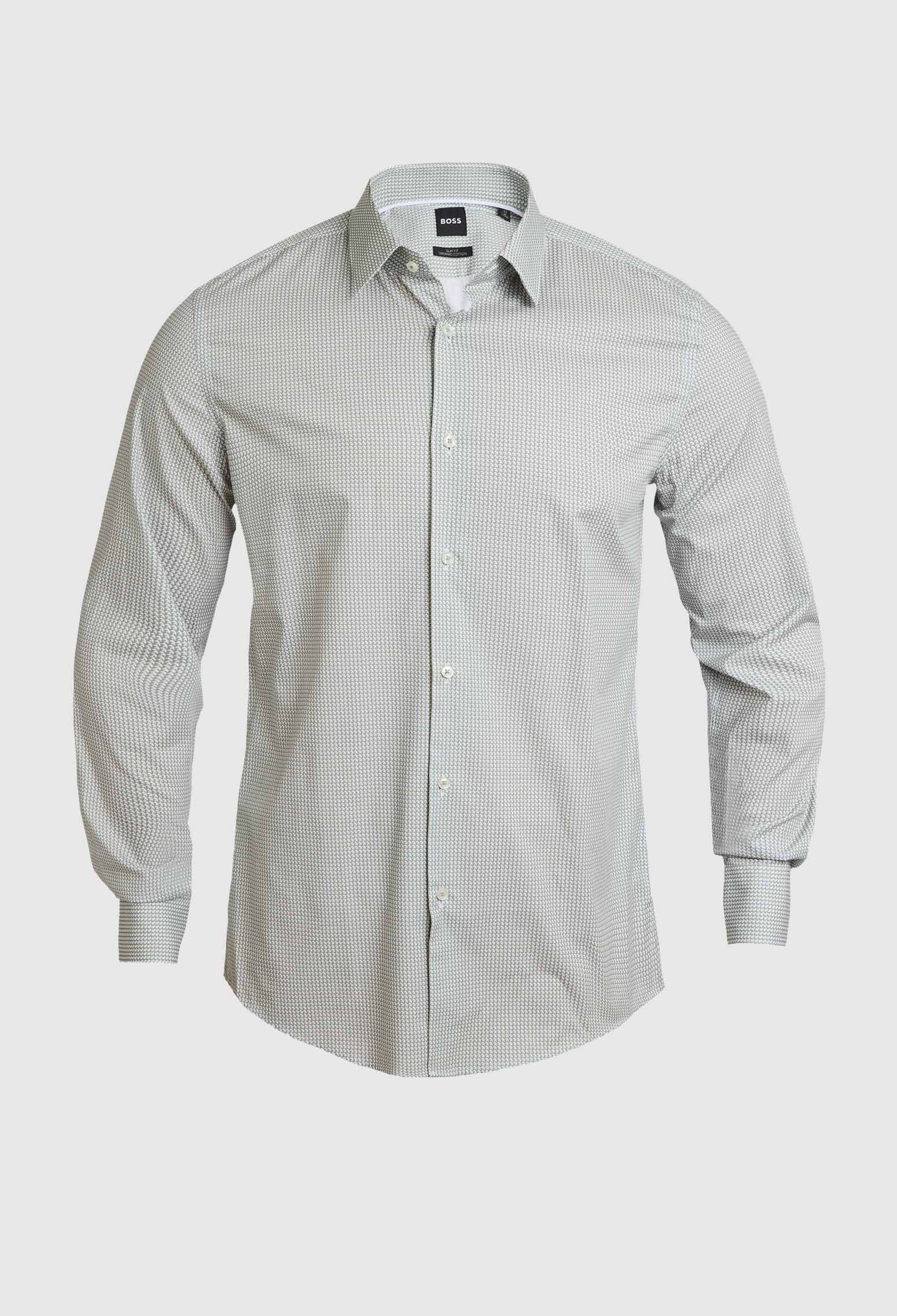 CAMISA REGULAR FIT DE ALGODÓN ANTIARRUGAS CAMISA REGULAR FIT HOMBRE
