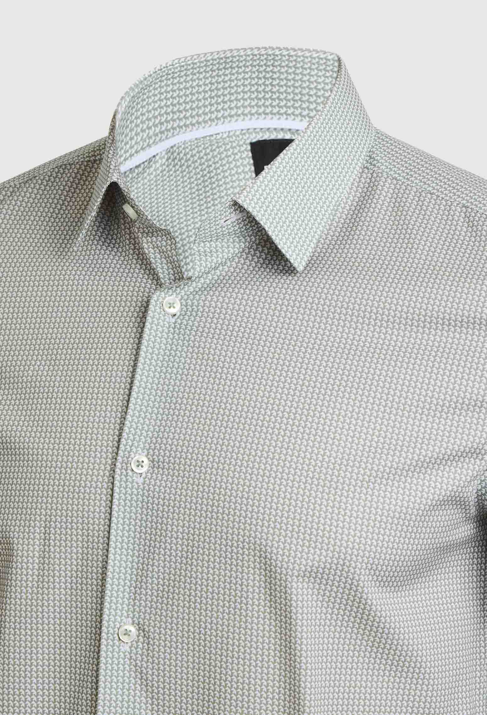 CAMISA REGULAR FIT DE ALGODÓN ANTIARRUGAS CAMISA REGULAR FIT HOMBRE