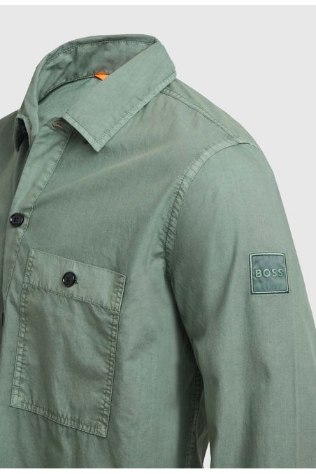 CAMISA SLIM FIT DE PUNTO ELÁSTICO TÉCNICO JASPEADO CAMISA SLIM FIT HOMBRE