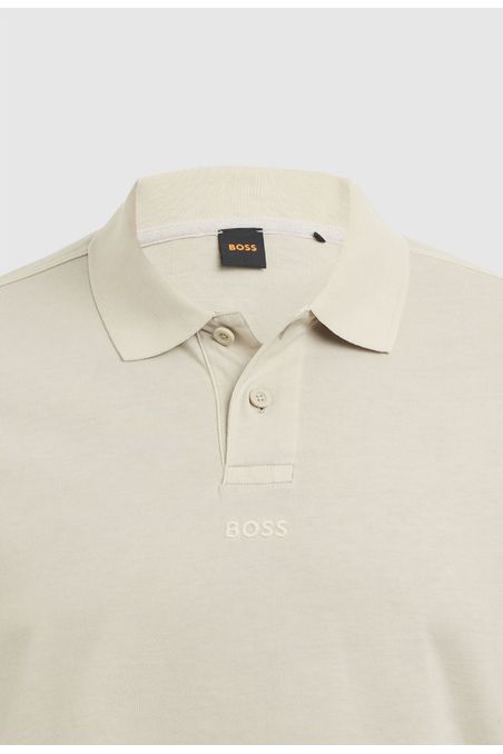 POLO REGULAR FIT EN INTERLOCK DE ALGODÓN POLO REGULAR FIT HOMBRE