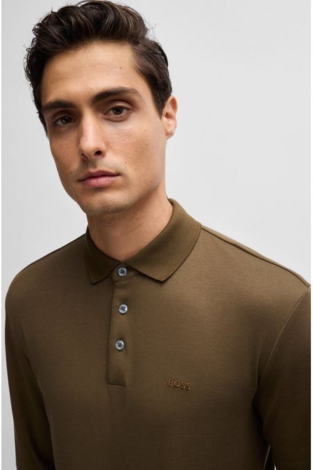 POLO REGULAR FIT EN INTERLOCK DE ALGODÓN POLO REGULAR FIT HOMBRE