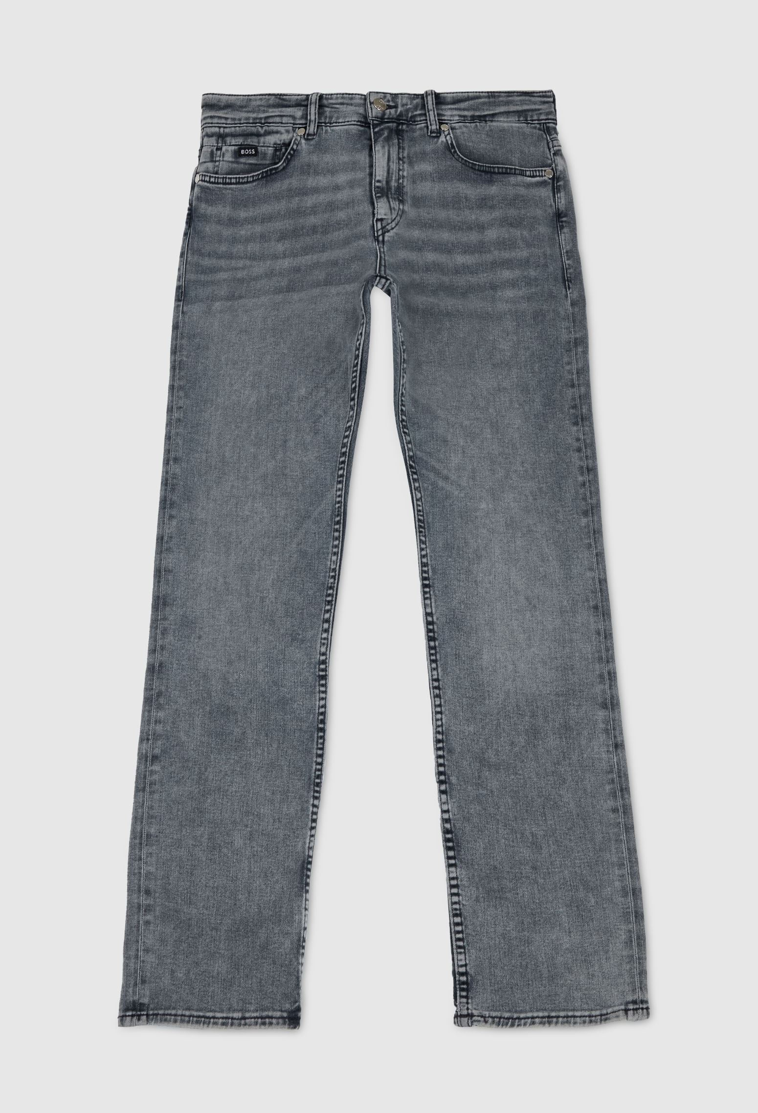 VAQUEROS DELAWARE SLIM FIT DE COLOR NEGRO AZULADO EN UN CÓMODO TEJIDO VAQUERO ELÁSTICO JEANS SLIM FIT HOMBRE