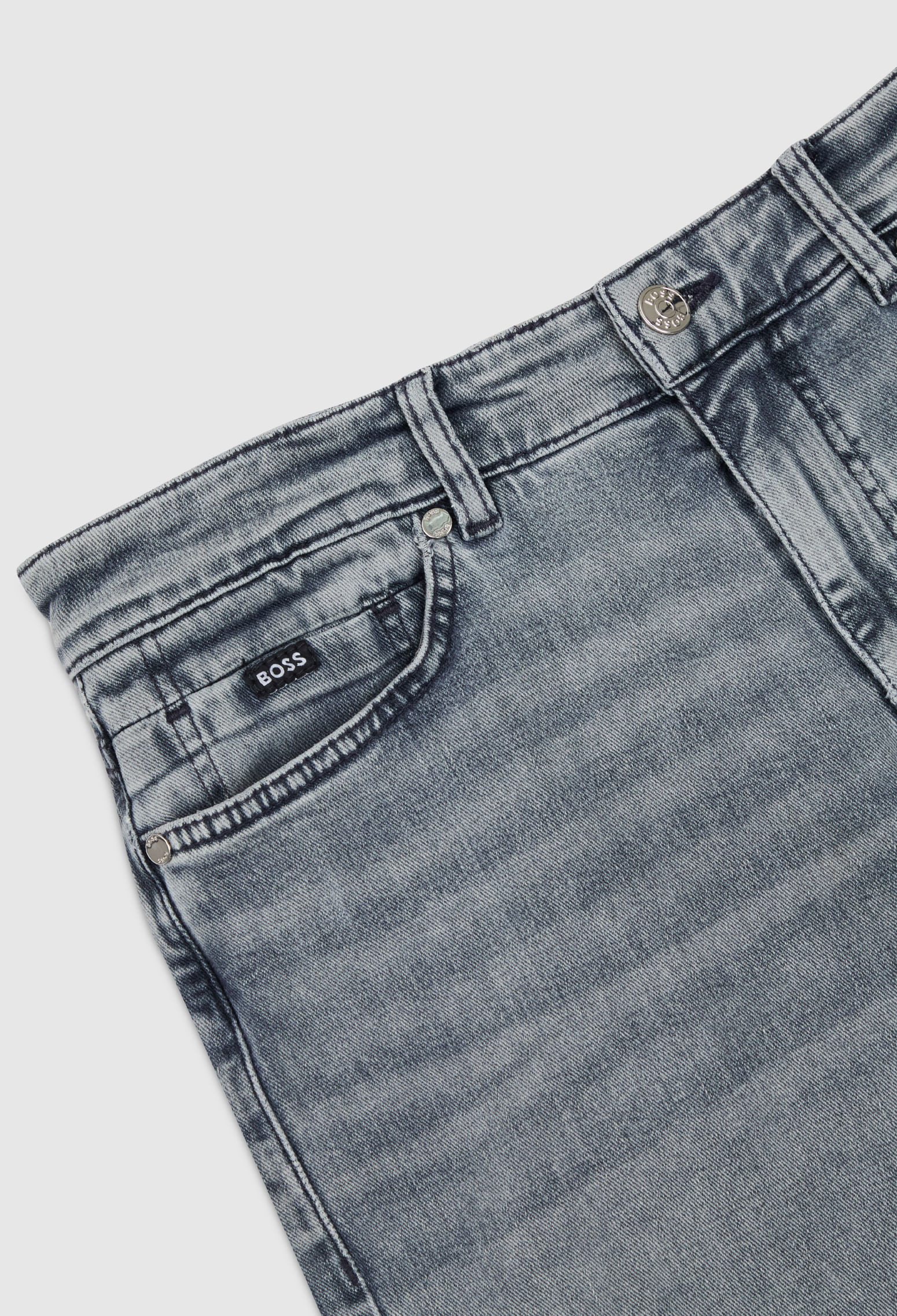 VAQUEROS DELAWARE SLIM FIT DE COLOR NEGRO AZULADO EN UN CÓMODO TEJIDO VAQUERO ELÁSTICO JEANS SLIM FIT HOMBRE